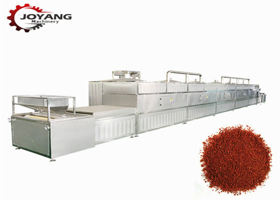 50kg/h-Microgolf Steriliserende Machine Industrieel Chili Powder
